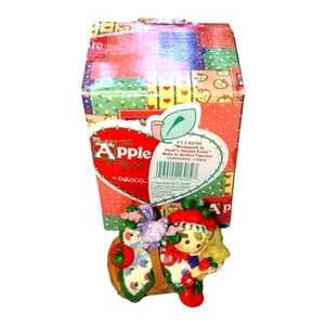 Vintage Baby Figurine The Apple of His Eye Wrapped in God's Sweet Love